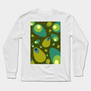 Retro abstract Long Sleeve T-Shirt